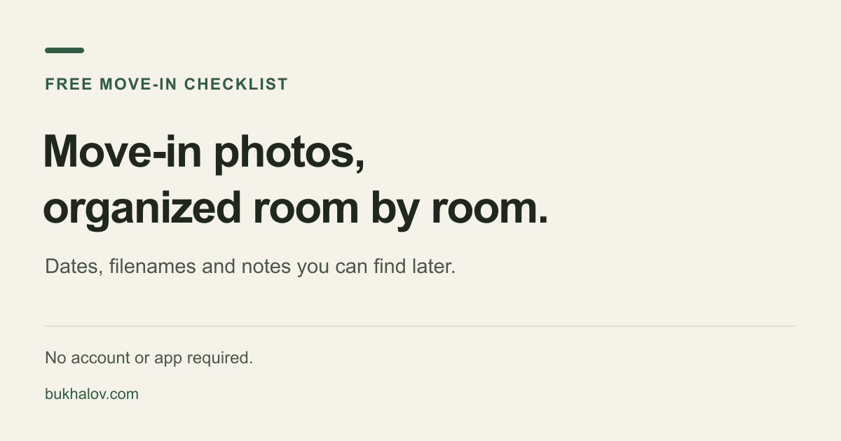 Lease Log - A rental photo notebook with free capture and a one-time PDF export